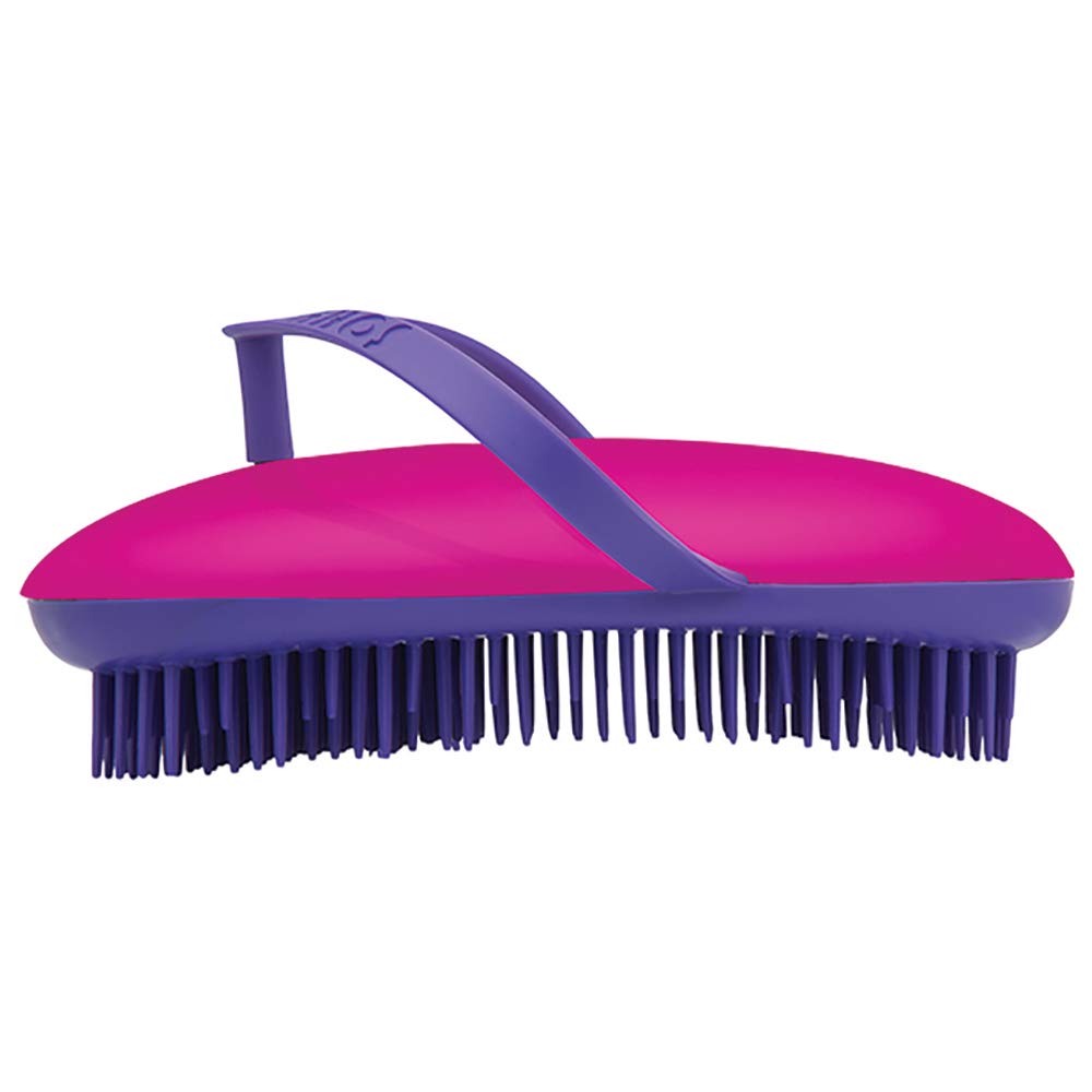 Sohyo B110 Shower Head Brush/Exfoliator Shampoo Brush/Head Massager Scalp Stress Relax Shower Brush/Scalp Scrub Hair Brush Massager/Hair Massager for Hair Growth/Scalp Dandruff Brush Small Hair Brush