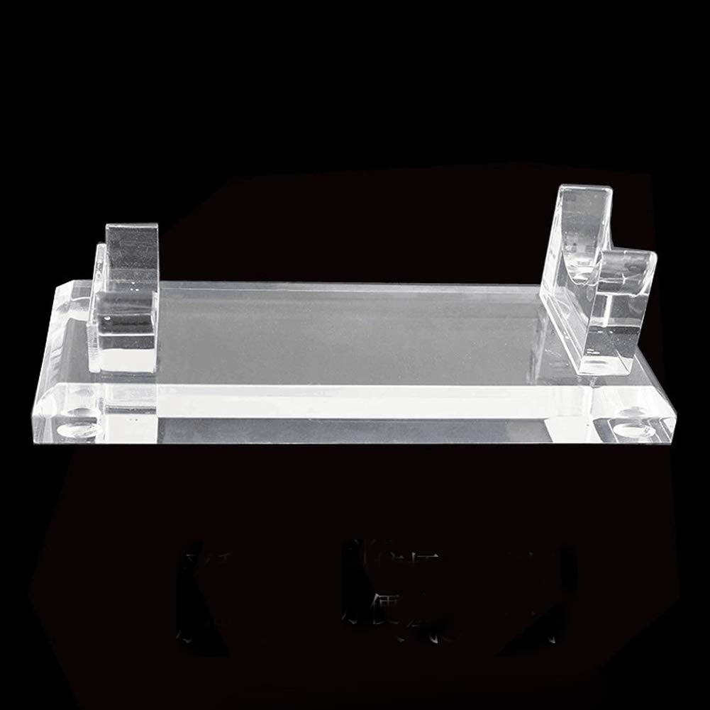 1PC Acrylic Tattoo Gun Holder Tattoo Machine Stand Clear Tattoo Pen Display Stand Rack Shelf Best for Salon Personal Use