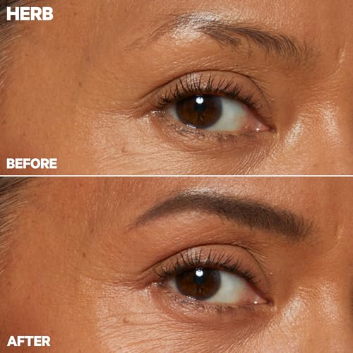 Milk Makeup KUSH Brow Shadow Stick – Fills, Shapes + Defines for Softer, Fuller-Looking Brows for Up to 12 Hours – Waterproof, Buildable, Cream-to-Powder Formula – Herb (Medium Brown), 0.03 oz