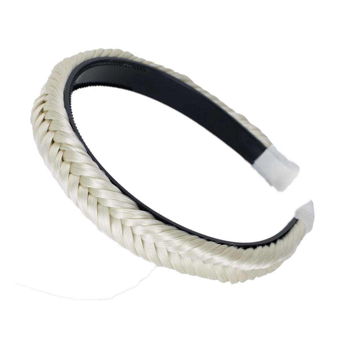 platinum blond # 613 HHR7 : PRETTYSHOP Hairband Plaited Braid Headband Hair Piece Diverse Colors (bleach blonde 613)