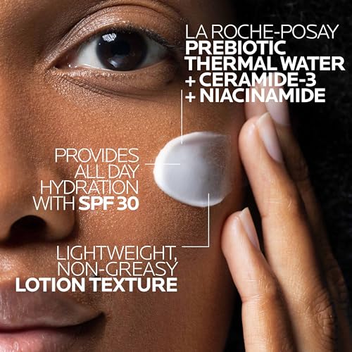 La Roche-Posay Toleriane Double Repair UV SPF Moisturizer for Face, Daily Facial Moisturizer with Sunscreen SPF 30, Niacinamide and Glycerin, Oil Free, Moisturizing Sun Protection