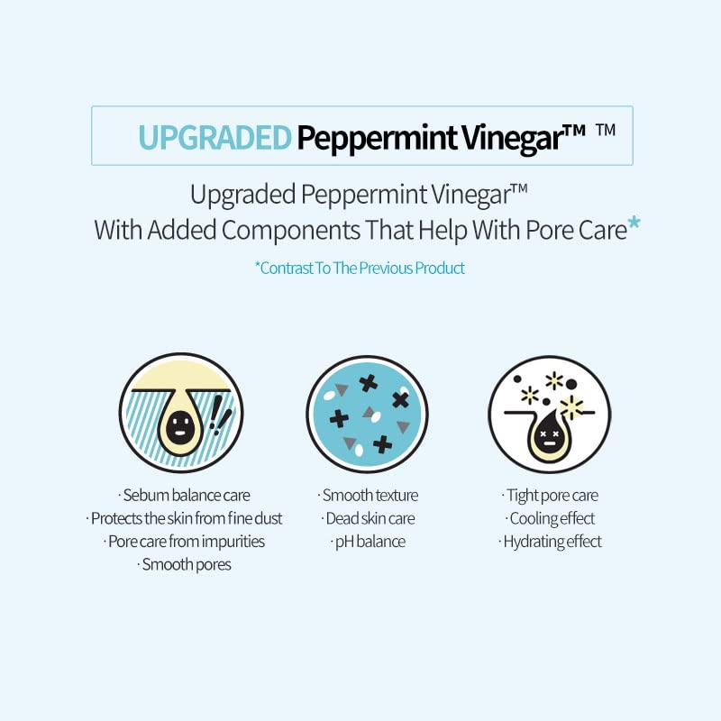 ETUDE Wonder Pore Cleanser 150g (5 fl. Oz) 21AD | Kbeauty | Deep Foam Cleanser for Sensitive Skin to Balance Sebum Level, Clean Dirt and Impurities in Pores | Ultra Mint Vinegar for a Fresh Finish