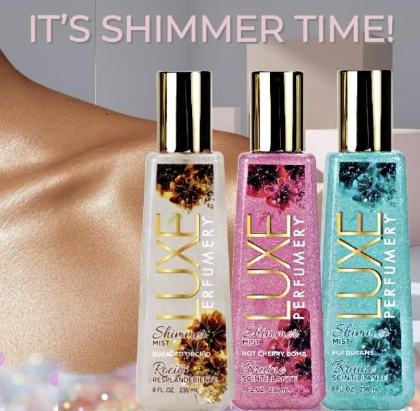 Shimmer Body Mist, Sugared Orchid, 8.0 fl oz