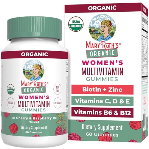 MaryRuth Organics Multivitamin for Women 14 | Women's Multivitamin Gummies for Immune Support| Skin Health | Sugar Free | Vegan | Non-GMO | 60 Count