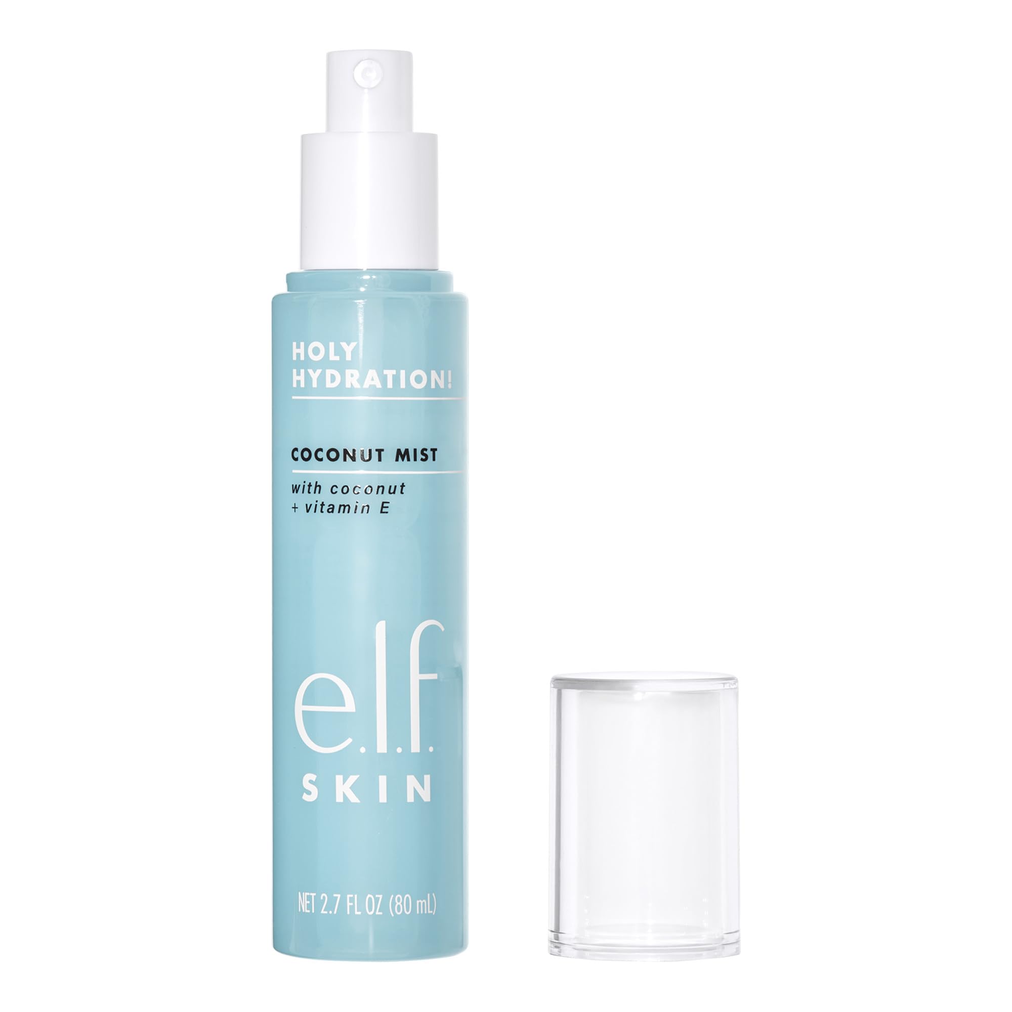 e.l.f. SKIN Holy Hydration! Hydrating Coconut Mist, Refreshes, Soothes & Invigorates Skin, Tropical Scent, 2.7 Fl Oz (Pack of 1)