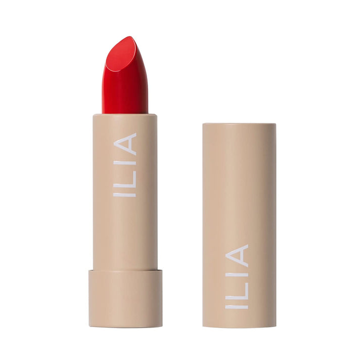 ILIA - Natural Color Block High Impact Lipstick (Flame (Fire Red))