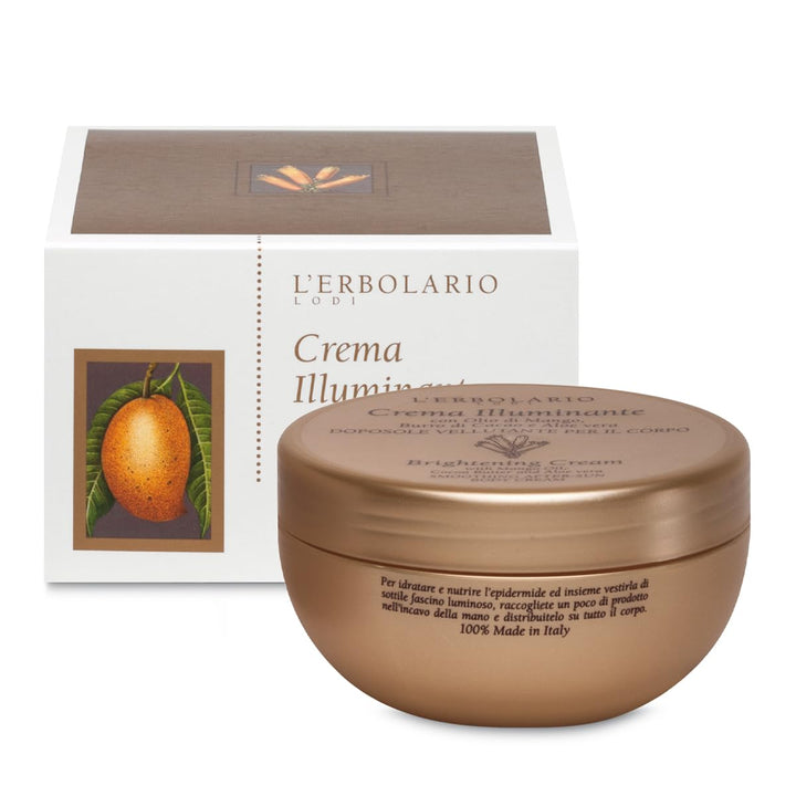 L'Erbolario Sun and Open Air - Brightening Body Cream with Mango Oil