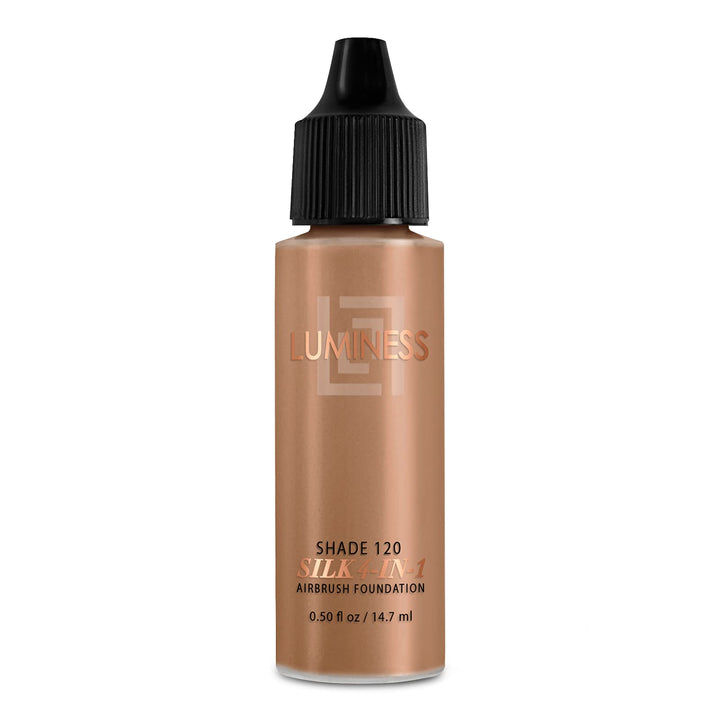 LUMINESS Silk 4-in-1 Airbrush Foundation ââ‚¬â€œ Shade 120, 0.50 oz