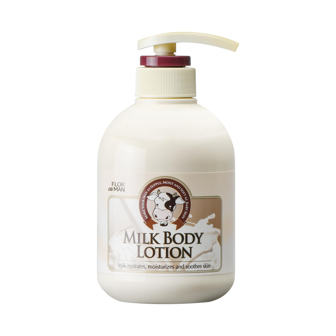 Somang Milk Body Lotion 500ml (Milk Hydrates, Moisturizes and Soothes Skin)