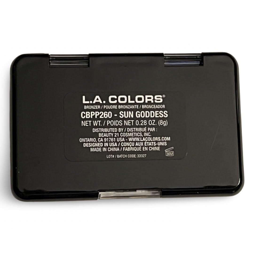 L.A. Colors Bronzer CBPP260 Sun Goddess .28 oz
