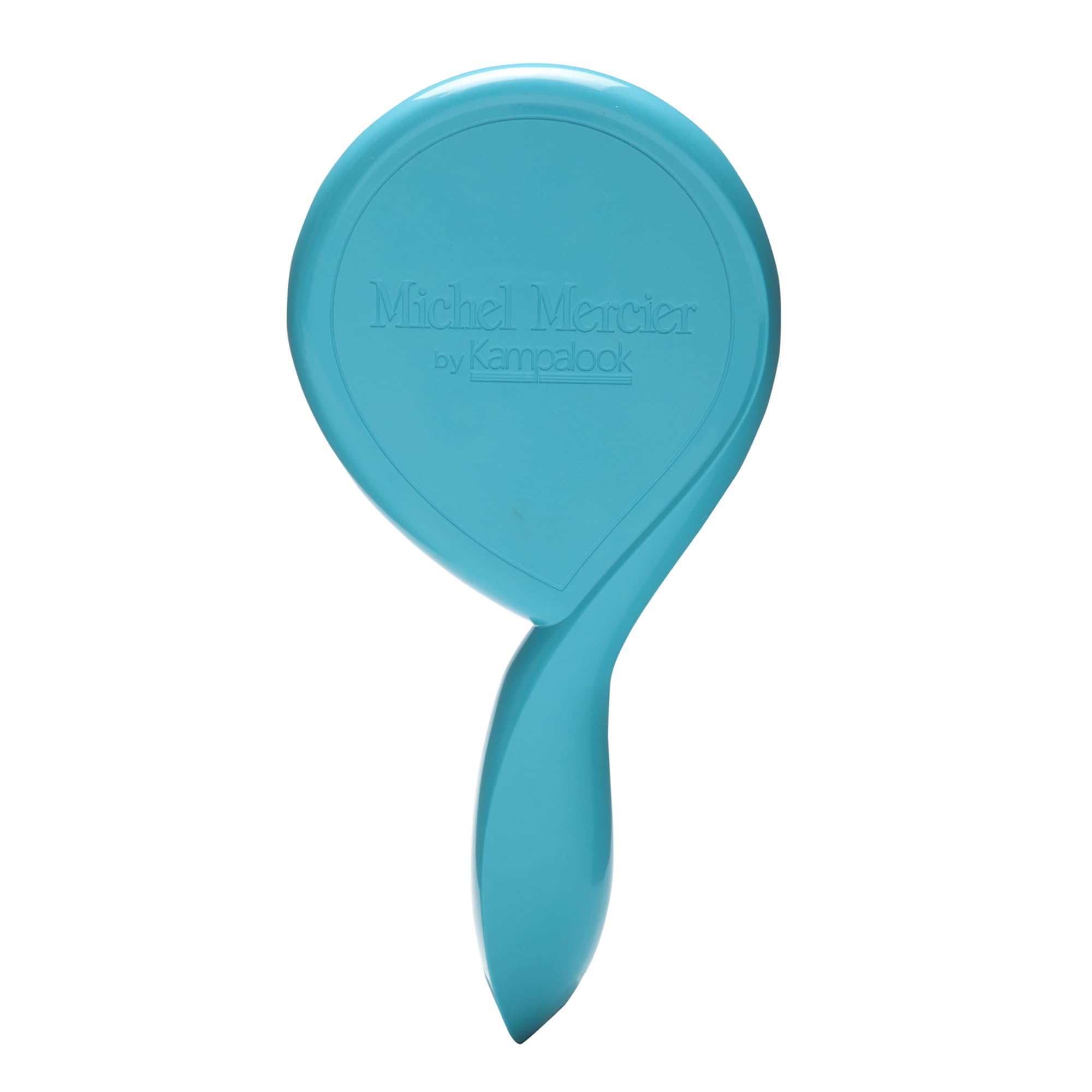 Michel Mercier The Girlie Detangle Brush - Painless Detangling Brush - Easy Grip Hair Brush Design - Thick and Curly Hair - Turquoise-Pink - 1 pc