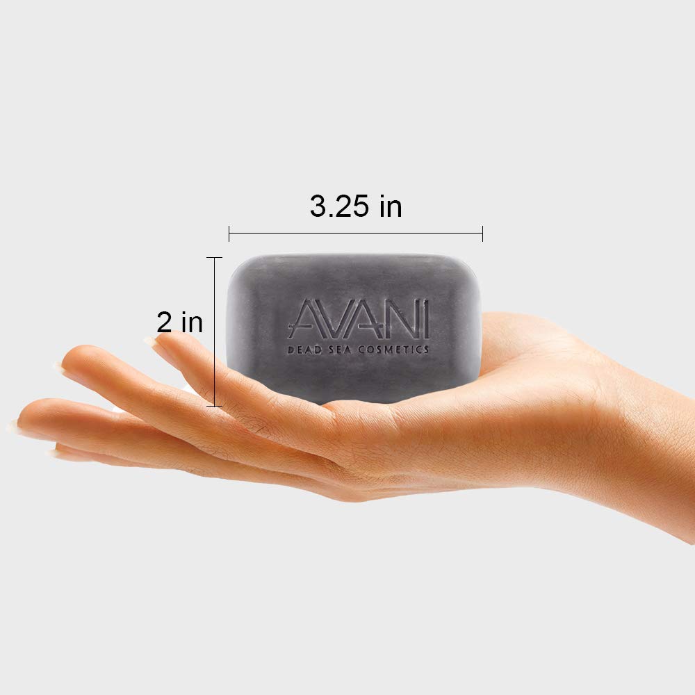 3 Pcs Avani Dead Sea Purifying Mud Soap 125gr.