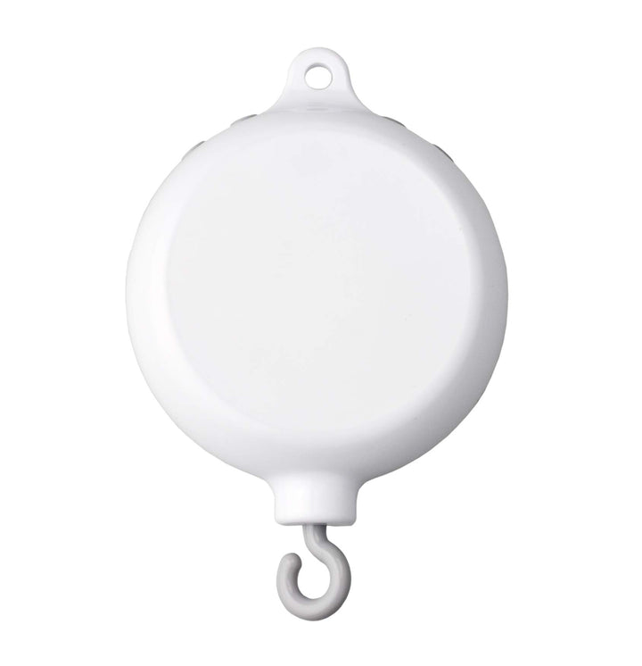 SAMYO Baby Crib Baby Bedding Battery-Operated Musical Mobile Rotary Music Box Plays 35 Tunes Volume Adjustable (Without Arm)