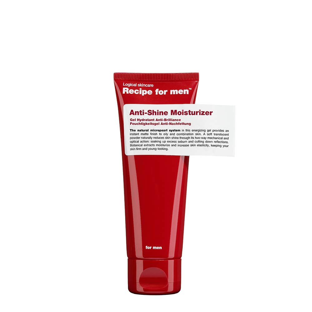 Recipe for Men Anti-Shine Moisturiser 75 ml