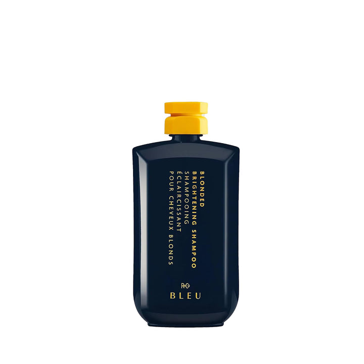R+Co BLEU Blonded Brightening Shampoo – Neutralizes Yellow Tones, Deposits Pigments Evenly, Moisturizes, Repairs Color-Treated Hair, Antioxidant-Rich Formula, 8.5 oz