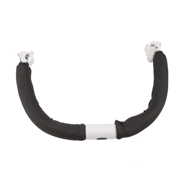 Stroller Handle, Adjustable Baby Trolley Bumper Grip Handle Bar Stroller Armrest Bumper Baby Stroller Accessories Hand Tools(Black)