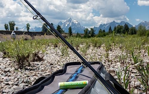 Dermatone Green Tea Lip Balm | Moisturizing | Medicated | Aloe & Vitamin E | Soothes Chapped & Cracked Lips | SPF30 | 3-pack (Green Tea, 0.15oz)