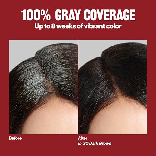 Revlon ColorSilk with Bond Repair Complex, Brown Permanent Hair Color, 100% Gray Coverage, Ammonia Free Hair Dye, Vegan Keratin, 51 Light Brown (Pack of 3)