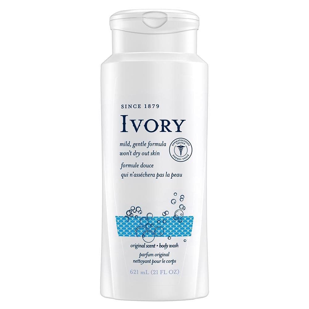 Ivory Ivory Simple Ivory Body Wash, 24 oz (Pack of 3)