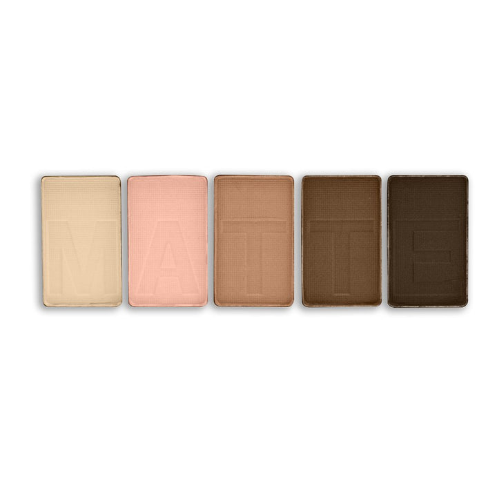 LA COLOR 5 COLOR MATTE EYESHADOW (Tan Khaki) by LA Color