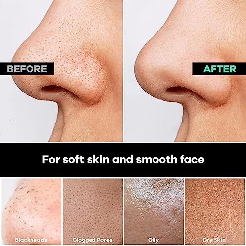 Dermasuri Deep Exfoliating Face Mitt - Scrubber, Dead and Dry Skin Remover for Men and Women - Exfoliator Gloves for Shower and Dry Use - (2 Pack)