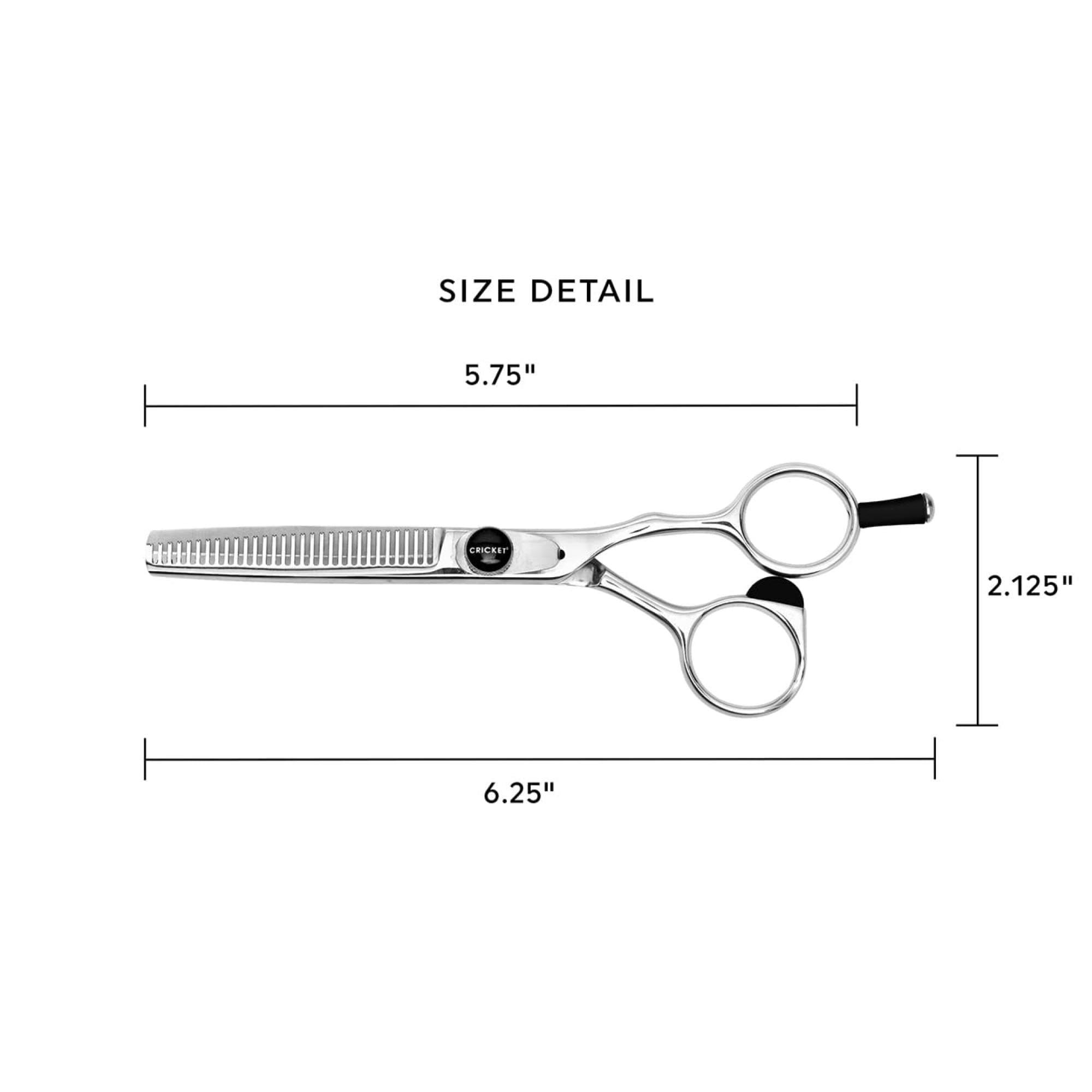Cricket S1 T30 Thinning Carded Shears, 3 Ounce
