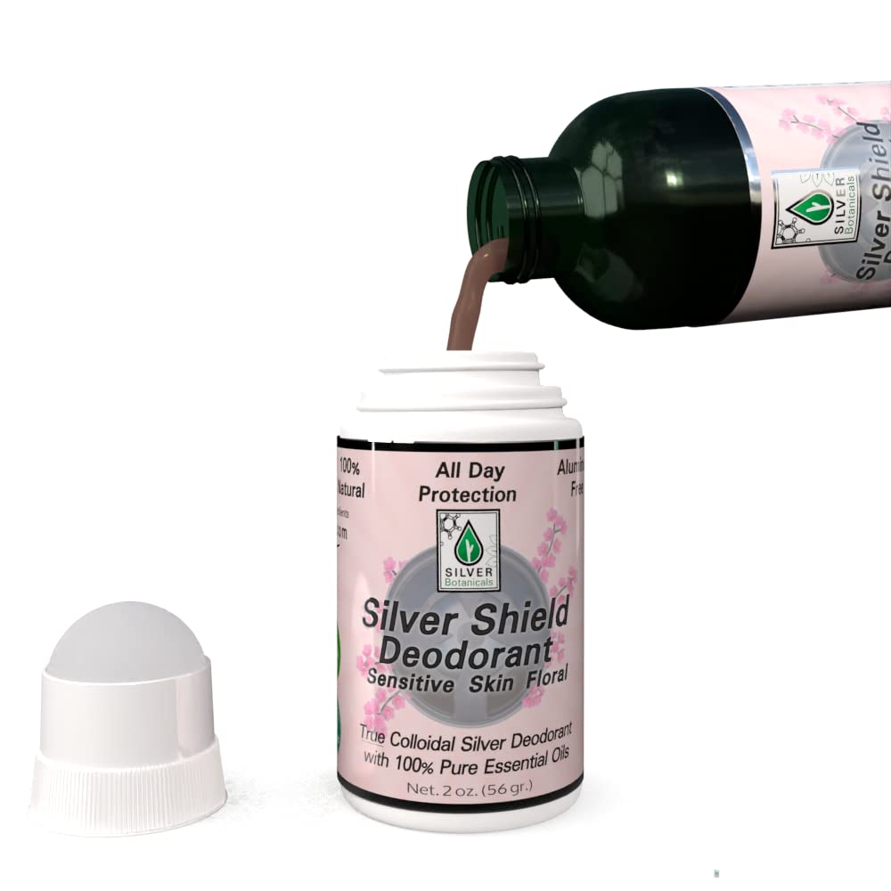 Silver Shield Deodorant - Sensitive Skin Formula - Floral Scent