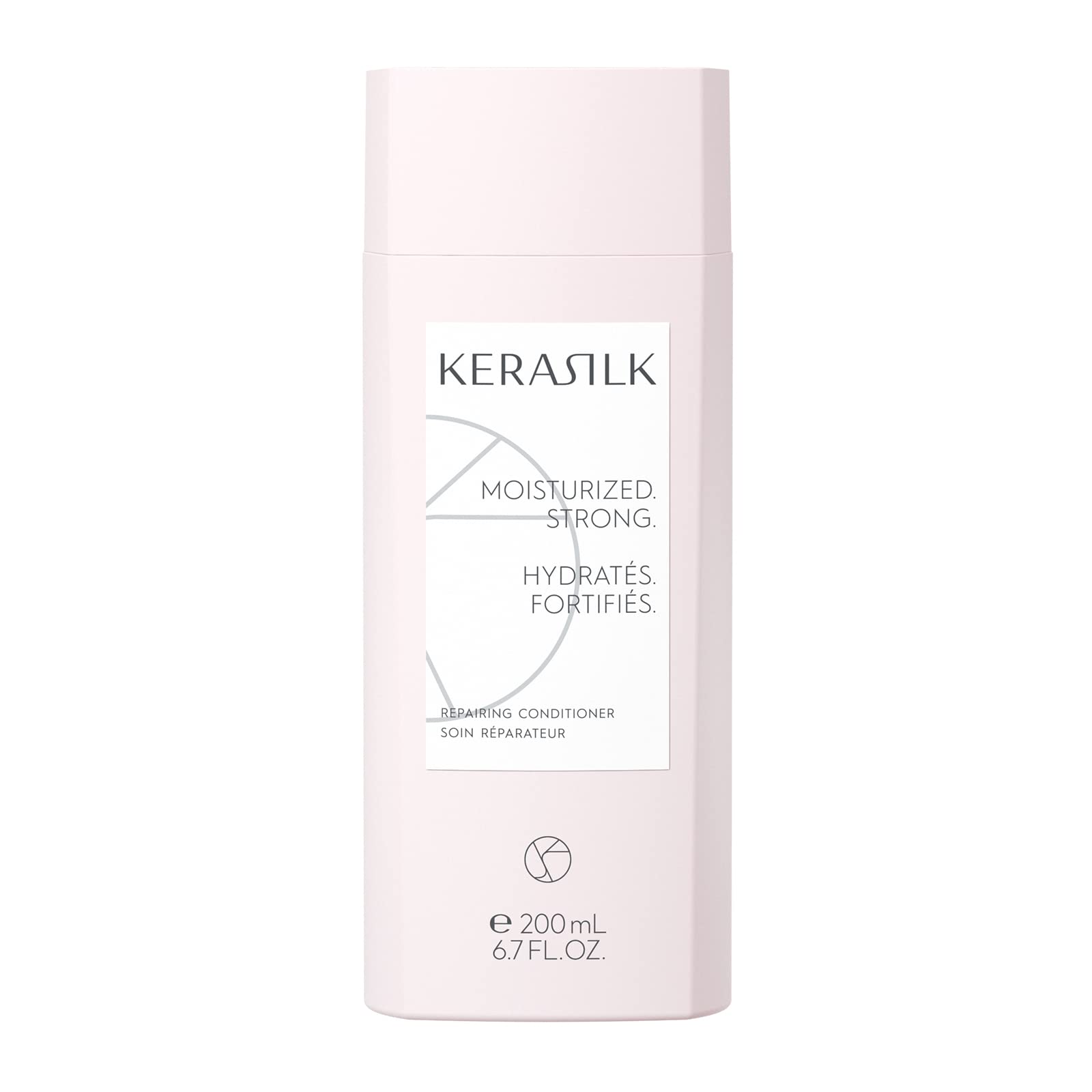 KERASILK Repairing Conditioner |Deeply Nourishes & Moisturizes | Reduces Breakage & Prevents Further Damage | For Dry, Stressed & Damaged Hair | Ideal For Various Hair Types & Textures | 200ml
