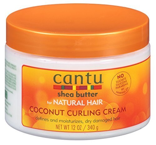 CANTU Natural Hair Coconut Curling Cream, 340 g (Pack of 2)