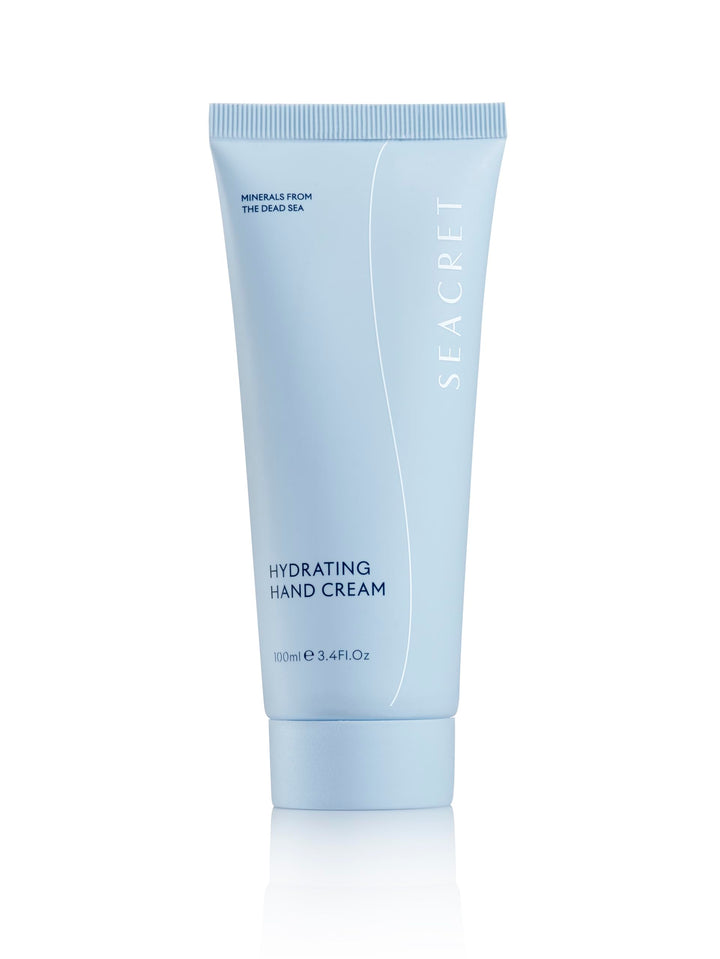 SEACRET Minerals From The Dead Sea, Shea Butter Hand Cream, Hand Lotion with Shea Butter, Olive Oil, Sunflower Oil and Vitamin E, SLS Free, Paraben Free, Cruelty Free, Hypoallergenic Tested, 5.1 FL.OZ