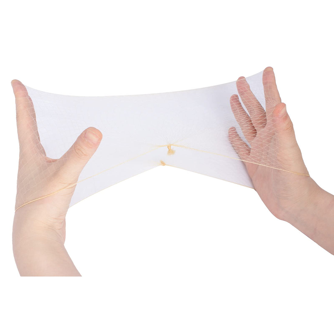 WeKen Pack of 100pcs Hair Nets Invisible Elastic Edge Mesh 50cm 20 Blonde