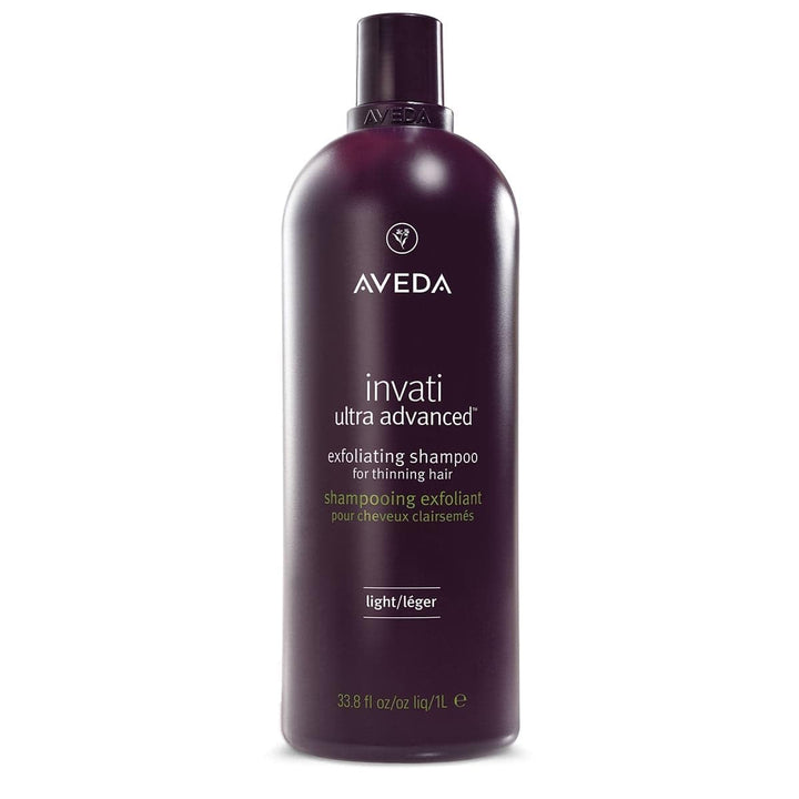 AVEDA NEW Invati ULTRA Exfoliating Shampoo Light and Thickening Conditioner Light Liter set 33.8oz BB