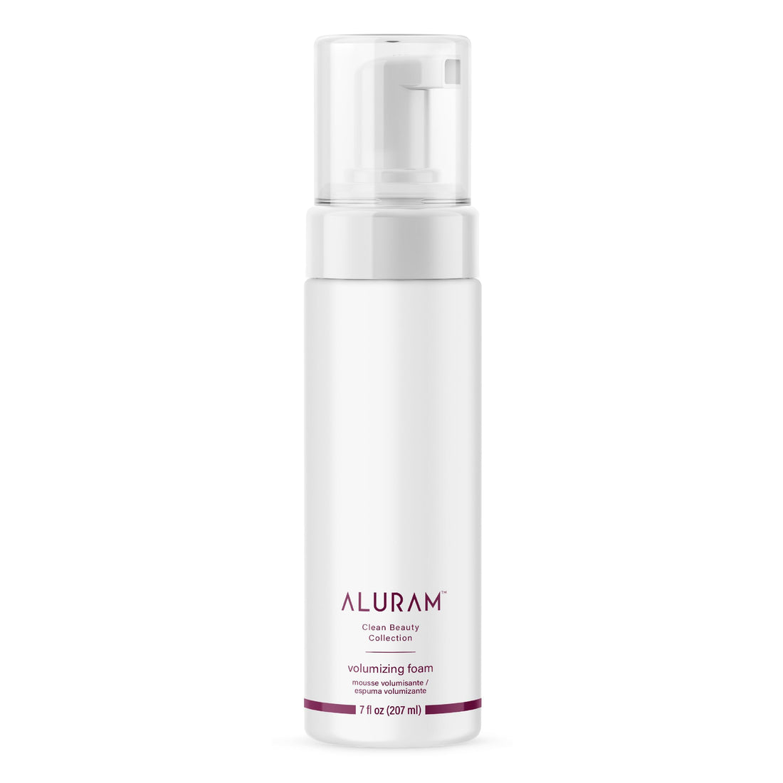 Aluram Hair Volumizing Foam | Defines Curls, Controls Frizz, Adds Shine (7 Fl Oz) Infused with Algae Extract & Biotin | Clean Beauty - Sulfate & Paraben Free