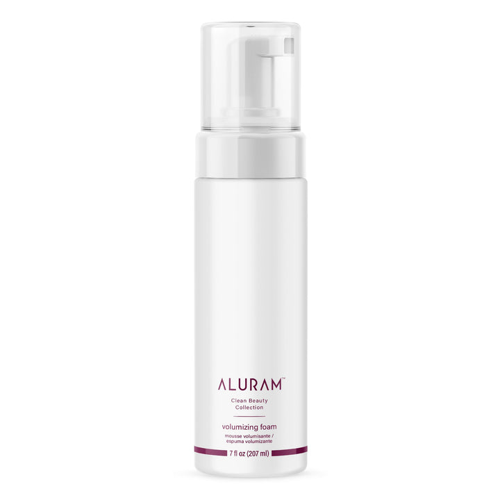 Aluram Hair Volumizing Foam | Defines Curls, Controls Frizz, Adds Shine (7 Fl Oz) Infused with Algae Extract & Biotin | Clean Beauty - Sulfate & Paraben Free