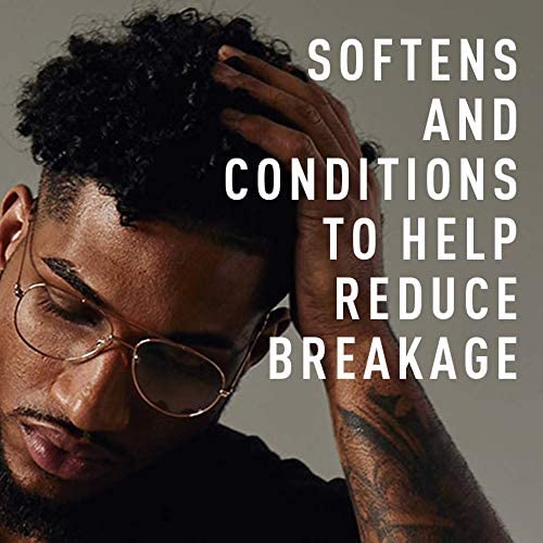 Bevel Hair Conditioner for Men with Coconut Oil and Shea Butter, Sulfate Free Conditioner for Textured Hair, Moisturizes, Conditions and Detangles Hair, 12 Oz (Packaging May Vary)