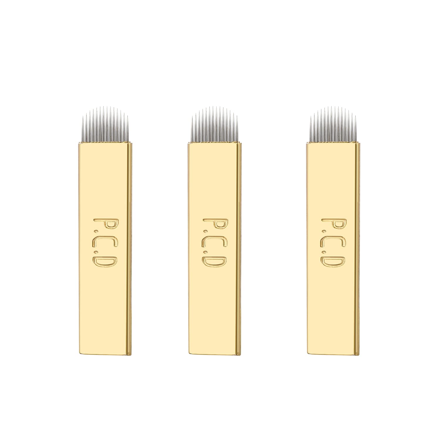 PCD Microblading Needles 12 u,New Star Tattoo 50pcs PCD 12 U-Shape Permanent Makeup Manual Eyebrow Tattoo Needles Microblading Blades for Permanent Makeup Supplies 12U Manual Eyebrow Blades