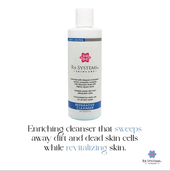 Rx Systems PF Reparative Cleanser 8 oz