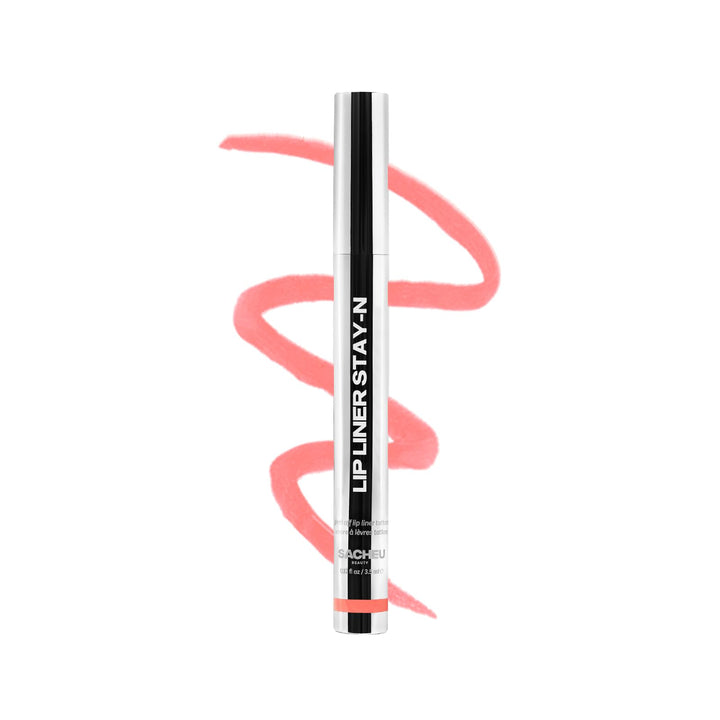 Sacheu Lip Liner Stay-N - Peel Off Lip Stain. Long Lasting Matte Lip Tattoo, Transfer Proof Lipstain Infused with Hyaluronic Acid & Vitamin E, for All Skin Types. Vegan and Cruelty-Free, COREal