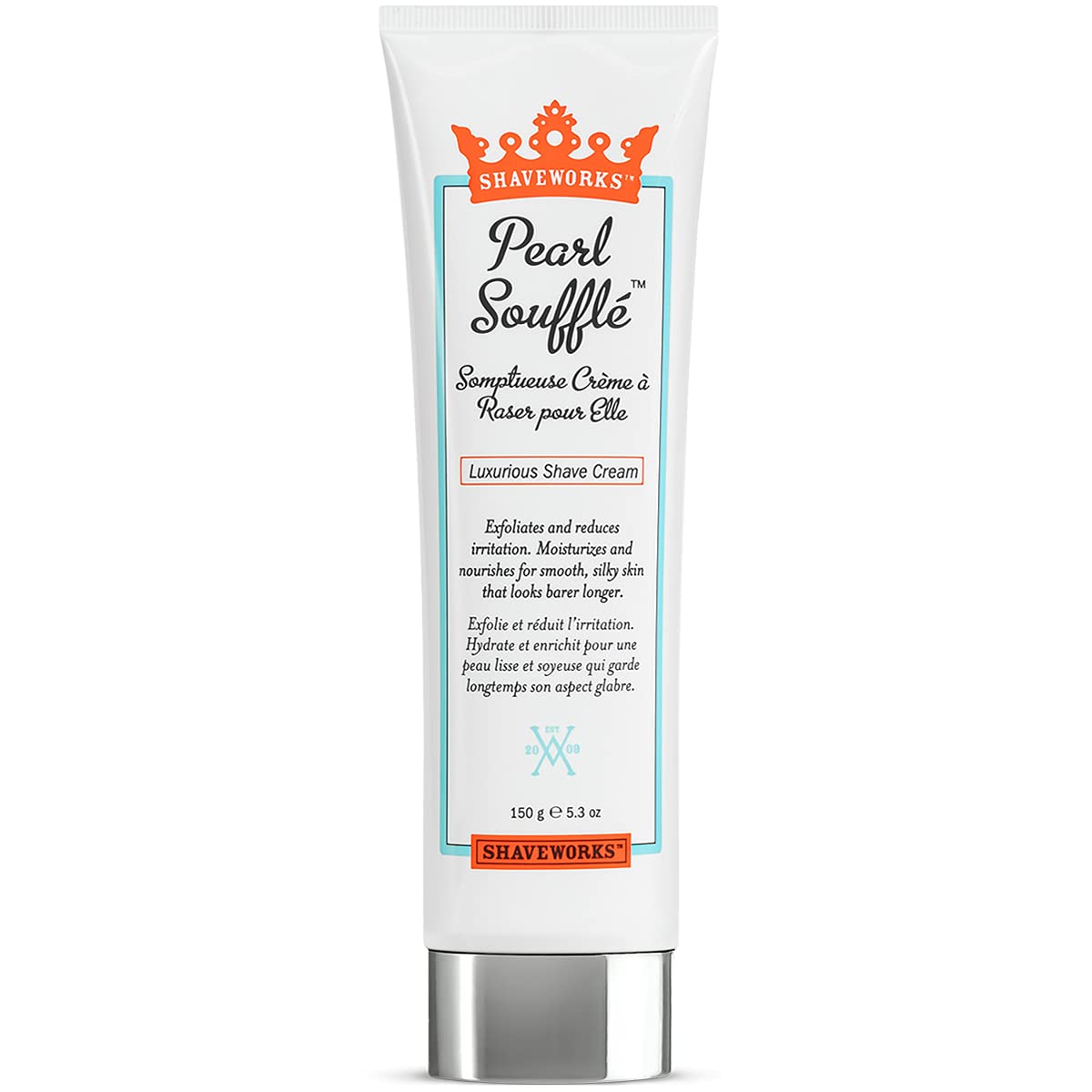 Shaveworks Pearl Souffl Shave Cream, 5.3 oz.