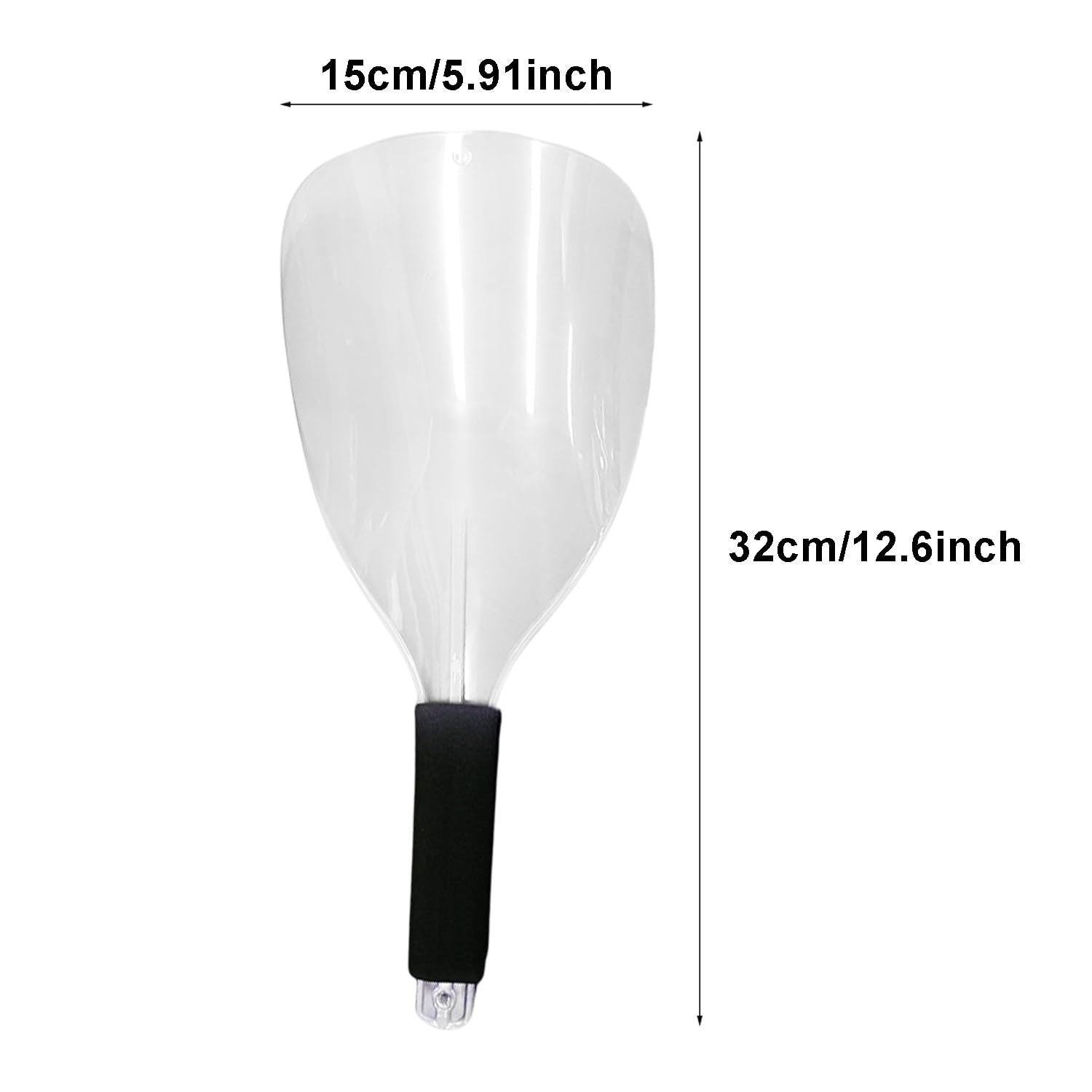 Reicyfang 3PCS Barber Salon Transparent Hairspray Face Shield with Sponge Handle, Plastic Hairdressing Haircut Face Mask, Reusable Hairspray Shield Hairspray Face Shield for Hairdressing Makeup