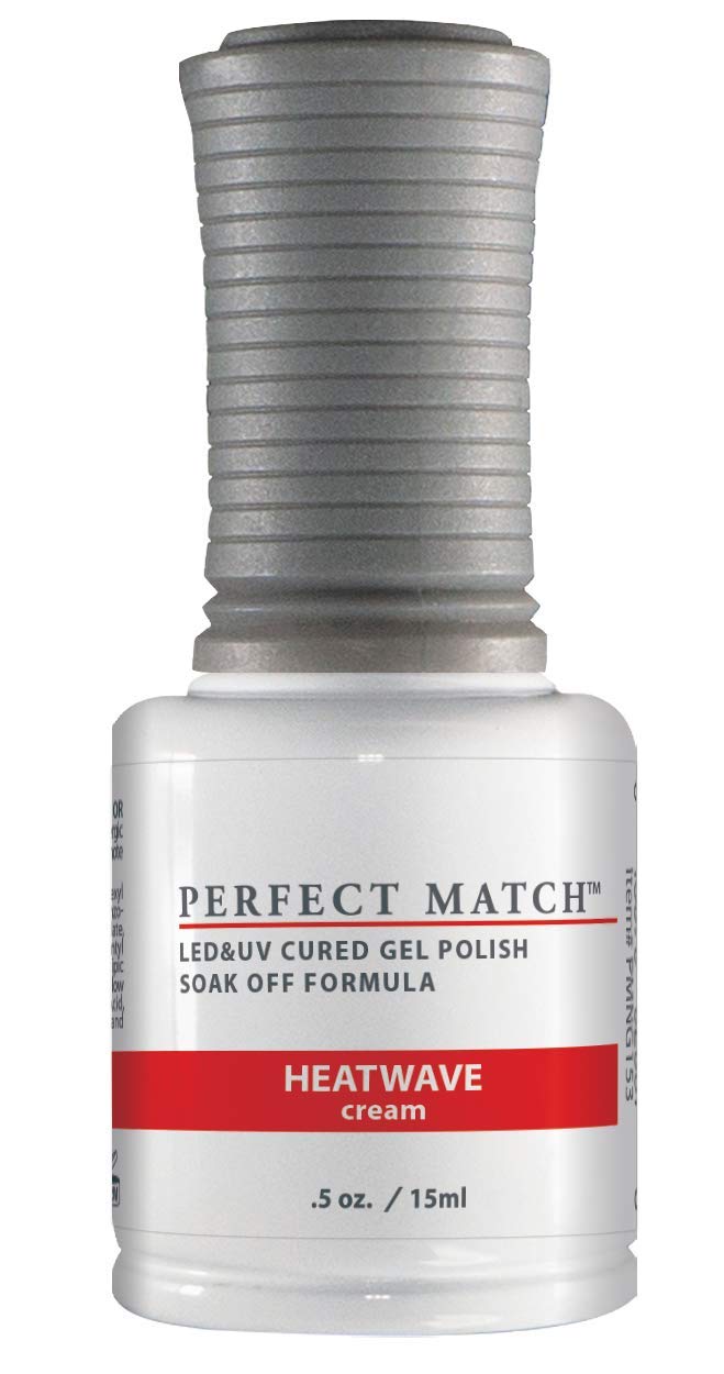 LeChat Perfect Match Gel Polish, Heatwave, 0.5 Fl Oz (PMS153)