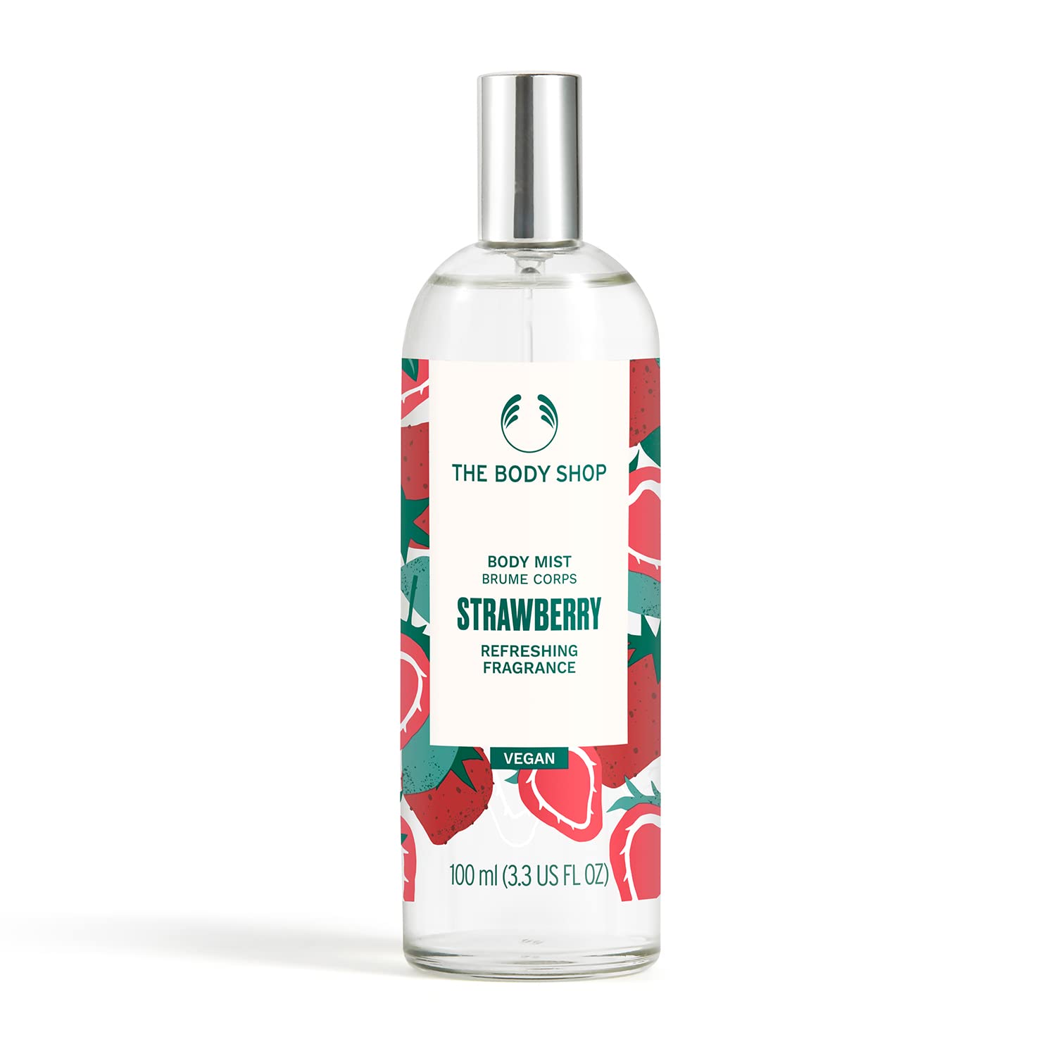 The Body Shop Body Mist, Strawberry For Unisex, 100Ml - Fruity