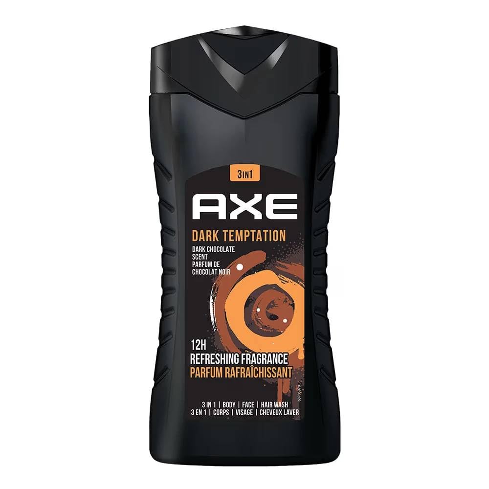 Axe Shower Gel, Dark Temptation, 250 Ml / 8.45 Oz (case of 6)