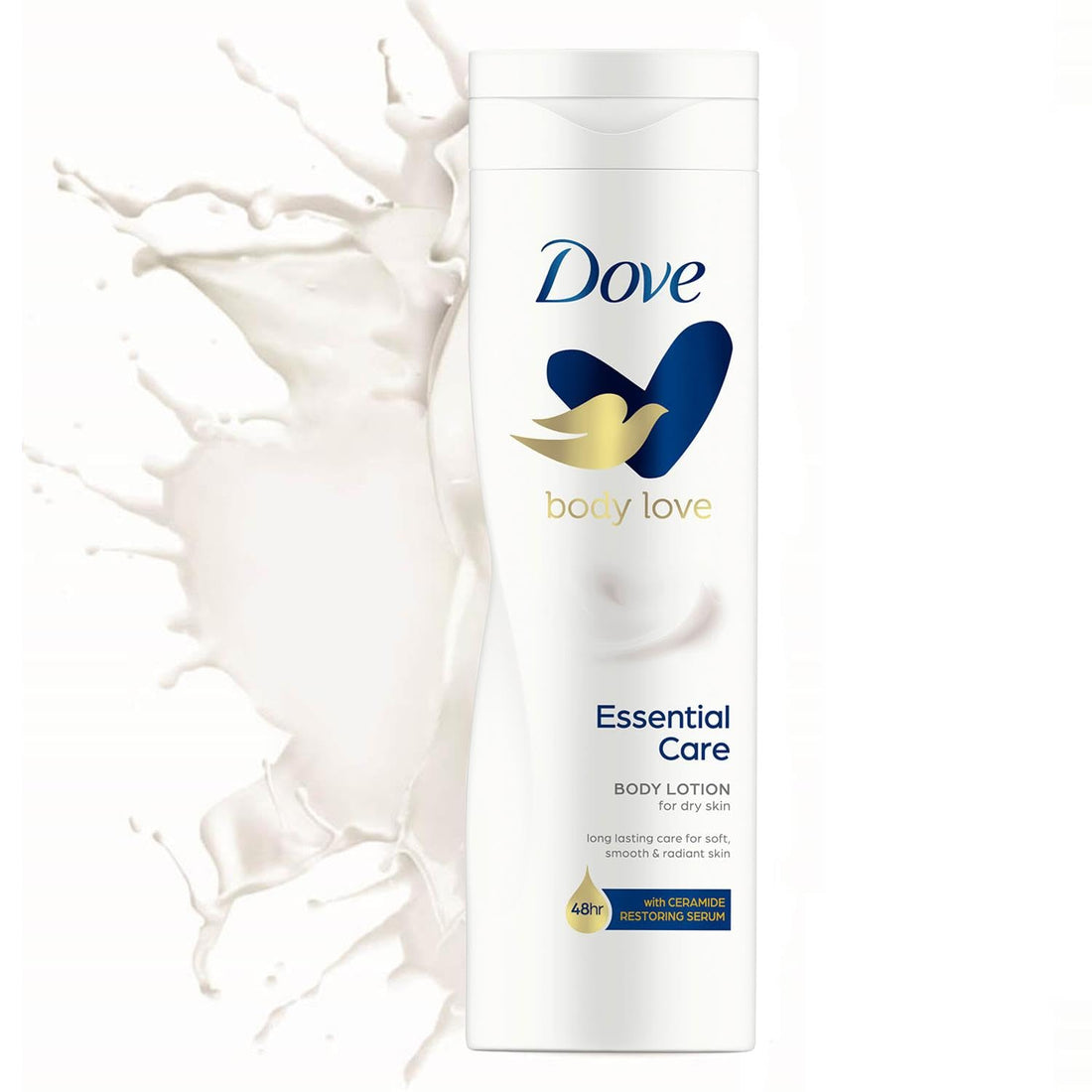Dove Essential Nourishment Body Lotion - Dry Skin (250ml) - Pack of 2 by Dove