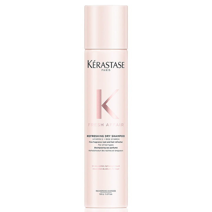 KÉRASTASE Fresh Affair Dry Shampoo, Fine Fragrance Root and Hair Refresher, Instantly Absorbs Excess Oil on Scalp and Hair, Lightweight, Fresh Scent, Silicone Free for All Hair Types, 5.3 oz