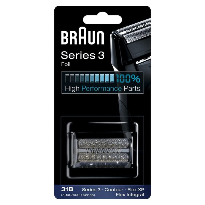 Braun 31B, 6000FC Flex Integral screen foil and cutter blade