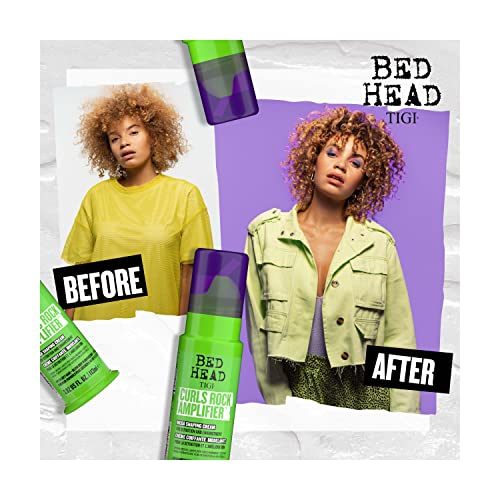 Bed Head By TIGI Curls Rock Amplifier Curl Cream for Curly Hair, the Ultimate Curl Cream for Curly Hair Care 3.82 fl oz