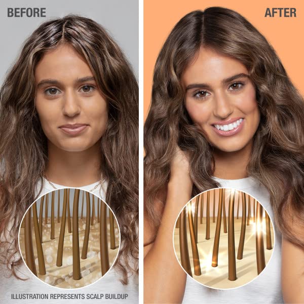 Healthy Scalp Clarify and Shine Scalp Scrub with Pink Grapefruit, for Exfoliating, Clarifying, Cleaner Hair, Hair Mask, Vitamin C