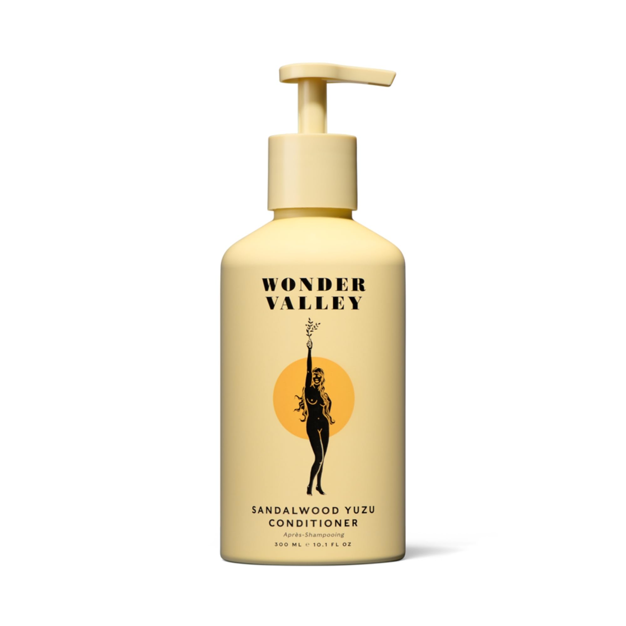 WONDER VALLEY - Sandalwood Yuzu Conditioner | Vegan, Cruelty-Free, Sulfate-Free | Softens, Detangles, and Restores Moisture (10.1 fl oz | 300 ml)