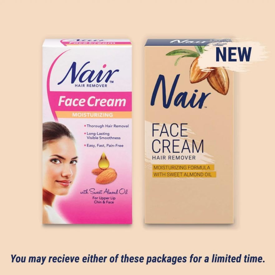 Nair Hair Remover Moisturizing Face Cream